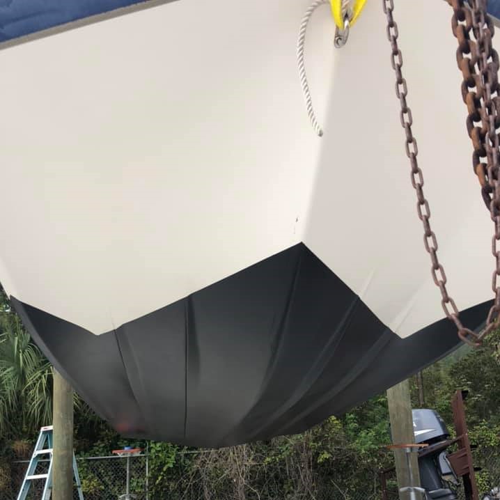 Mermaid Bottom Painting Island Outboards